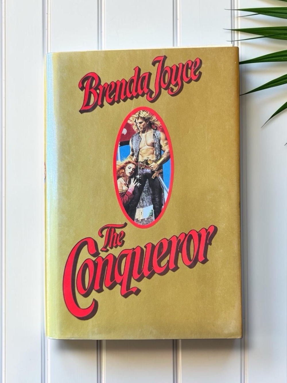 Brenda Joyce The Conqueror Hardcover 1990 Historical Romance Dust Jacket Dell